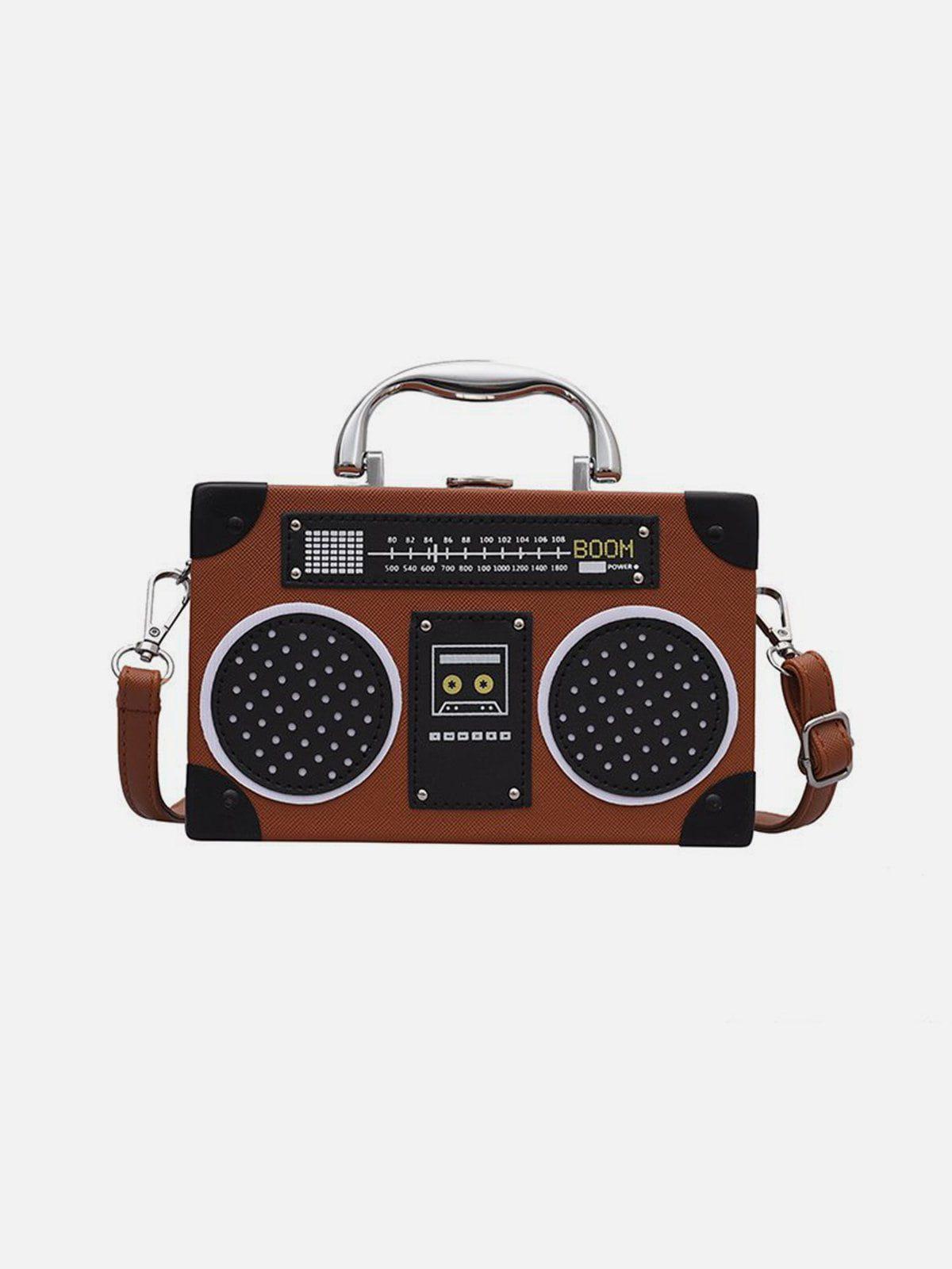 Radio Style Crossbody Bag