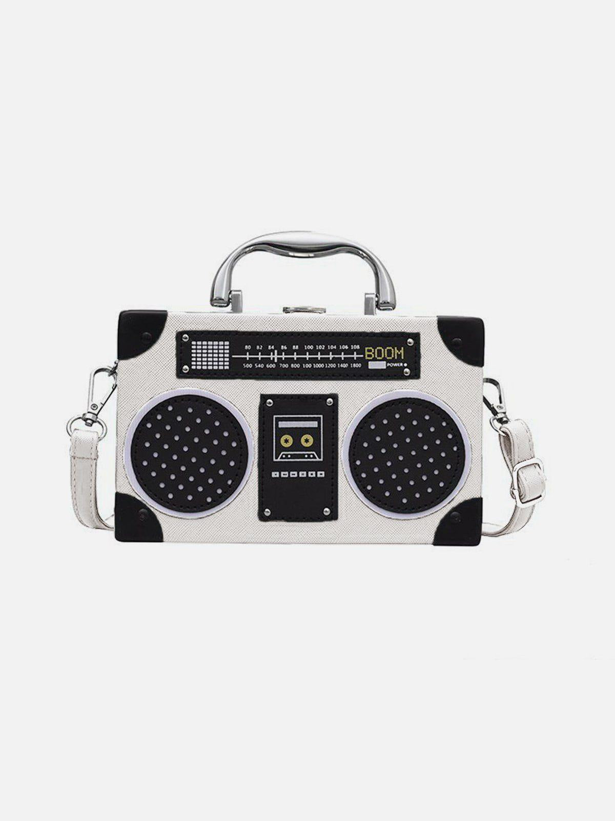 Radio Style Crossbody Bag