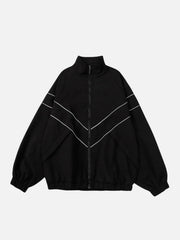 Reflective Striped Jacket