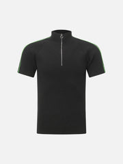Retro Cleanfit Quarter Zip- Up T-Shirt