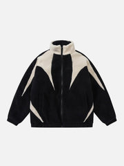 Retro Furry Fleece Jacket