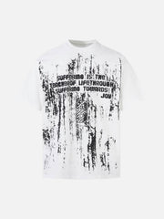 Retro Graffiti Lettering T-Shirt