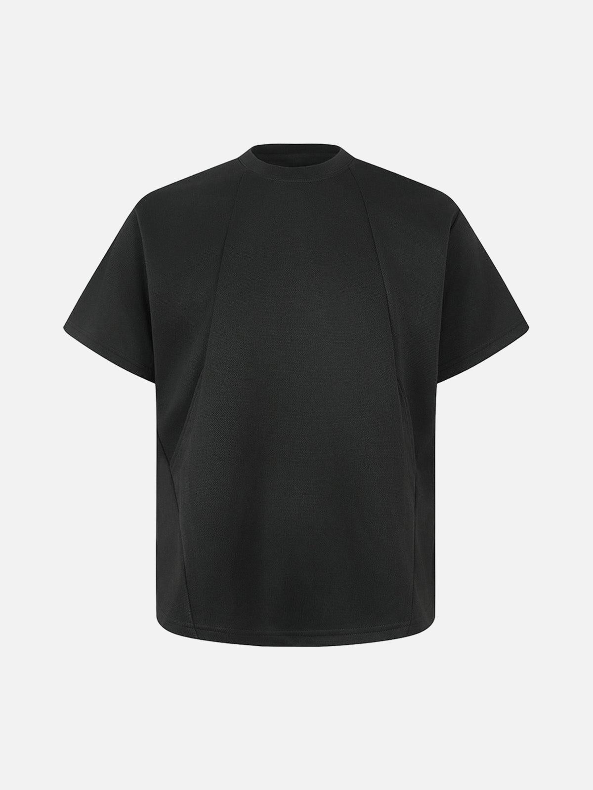 Retro Loose-Leaf Flyer Cleanfit Structure T-Shirt
