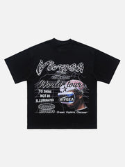 Retro Sci-Fi Graphic T-Shirt