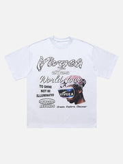 Retro Sci-Fi Graphic T-Shirt