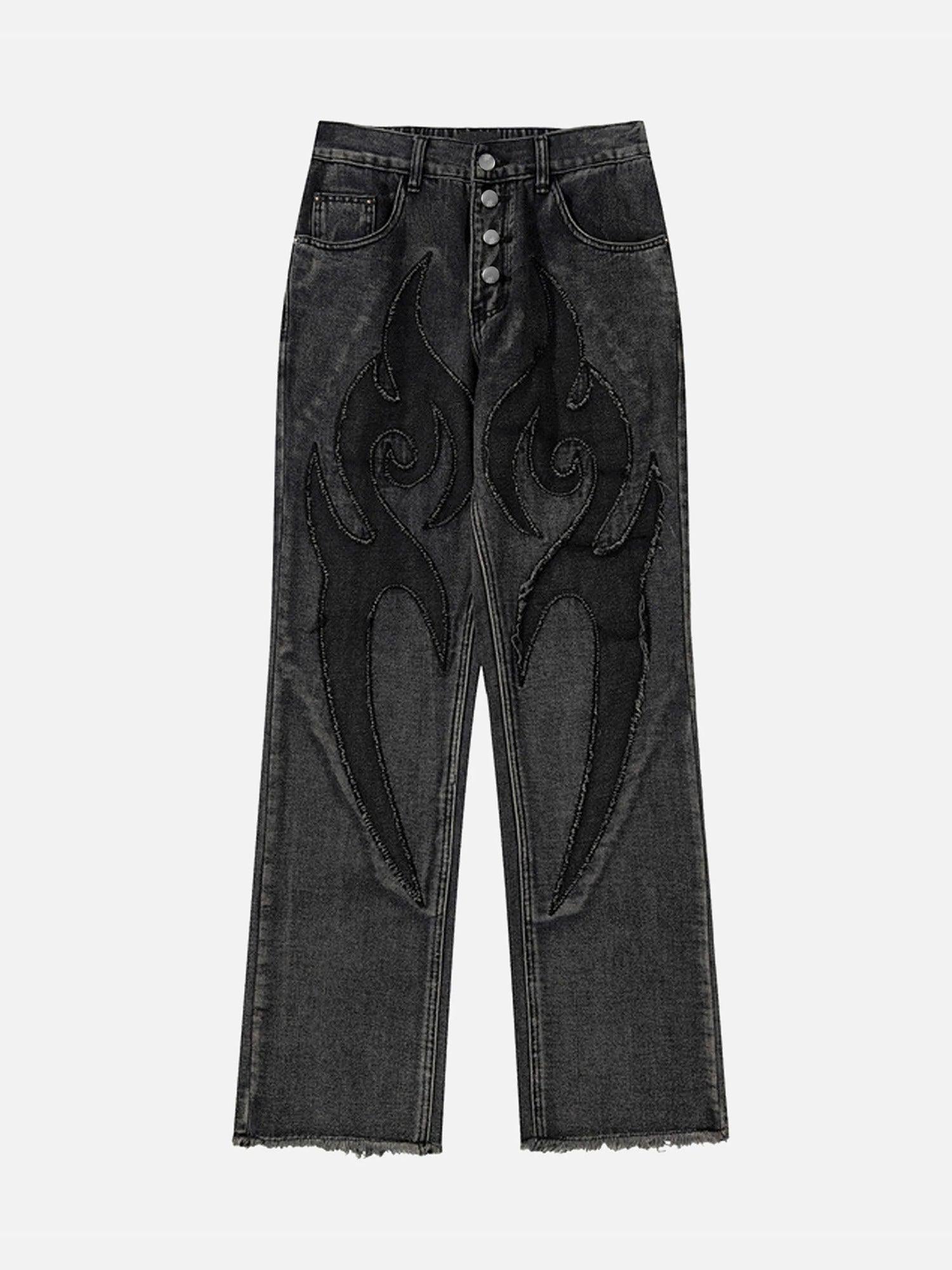 Retro Straight Casual Jeans