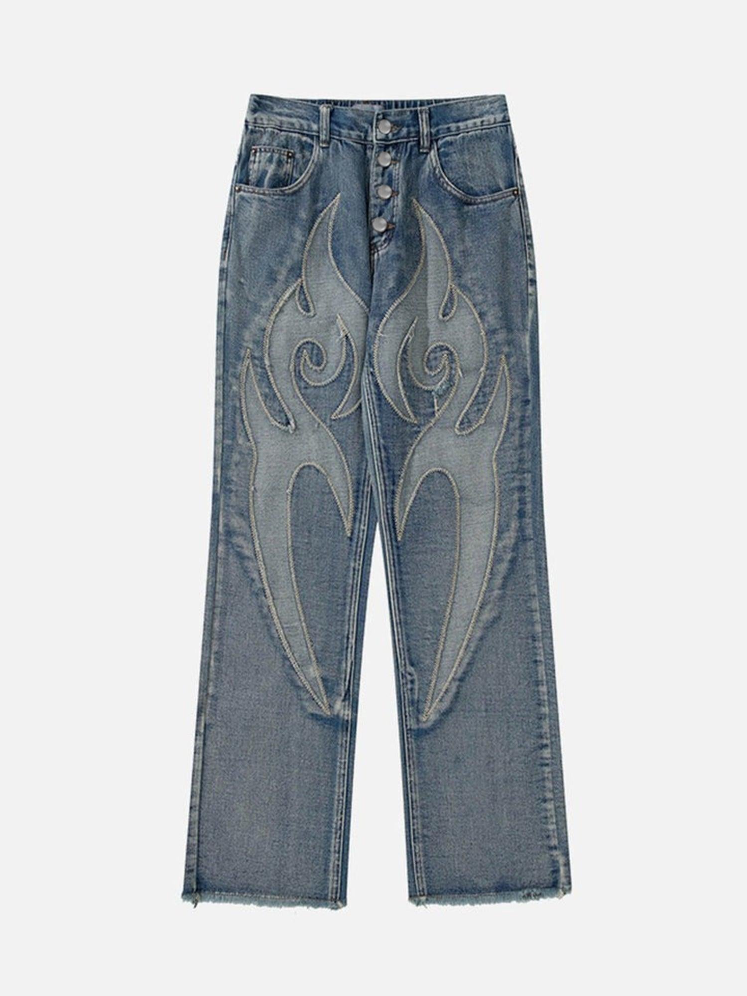 Retro Straight Casual Jeans