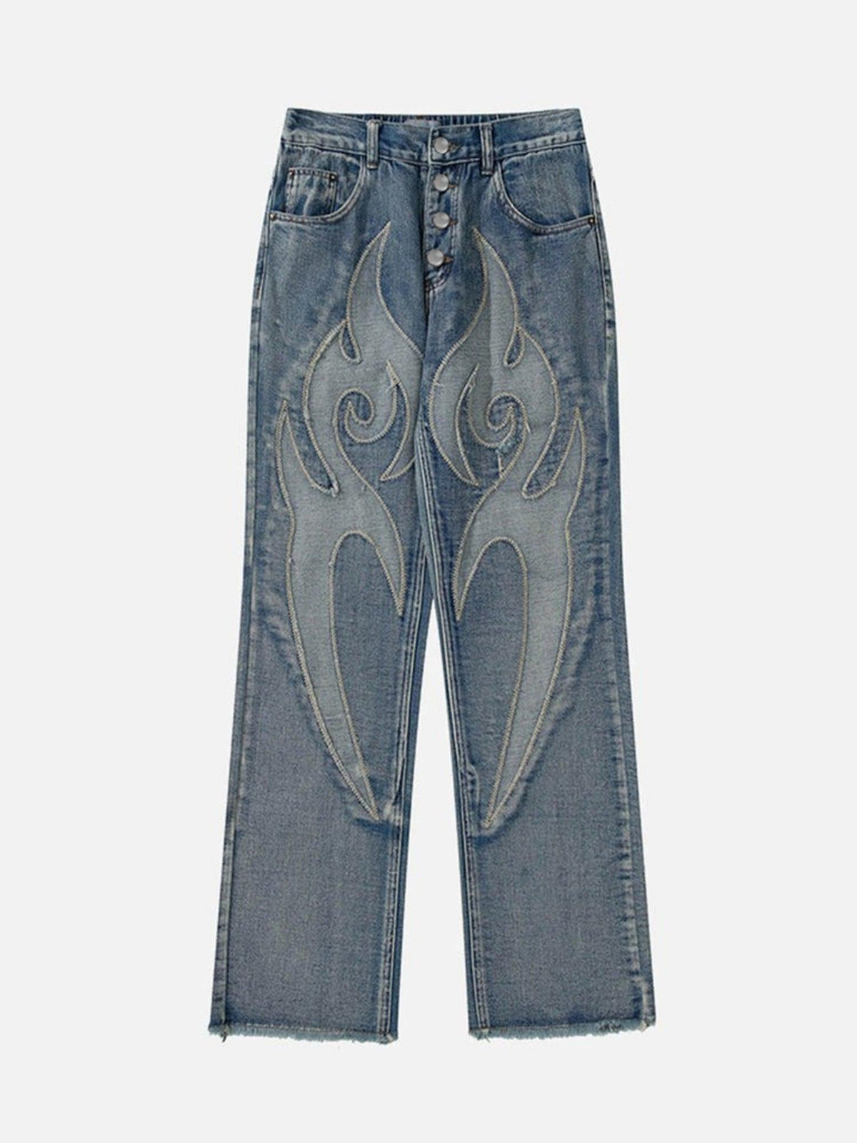 Retro Straight Casual Jeans