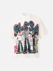 Retro Street GLESA Graphic T-Shirt