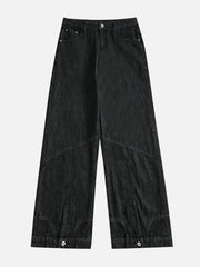 Reverse Patchwork Jeans