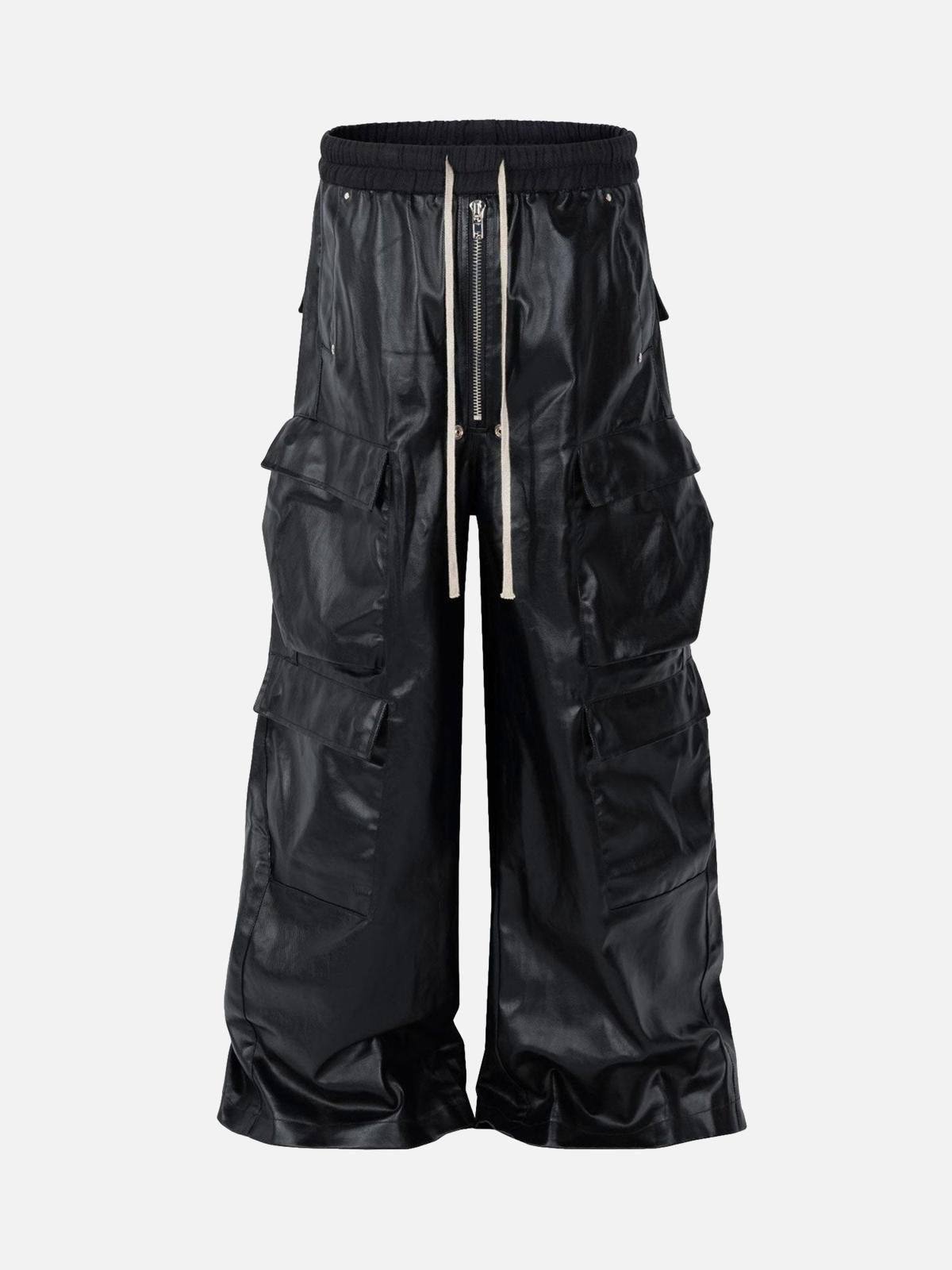 RO-Style Multi-Pocket matte coated overalls