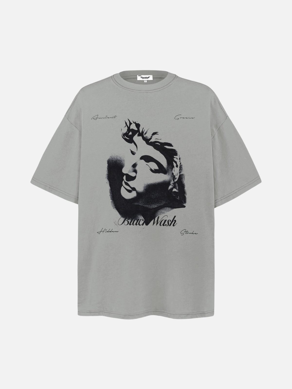 Sculpture Whisper Monochrome Art Tee