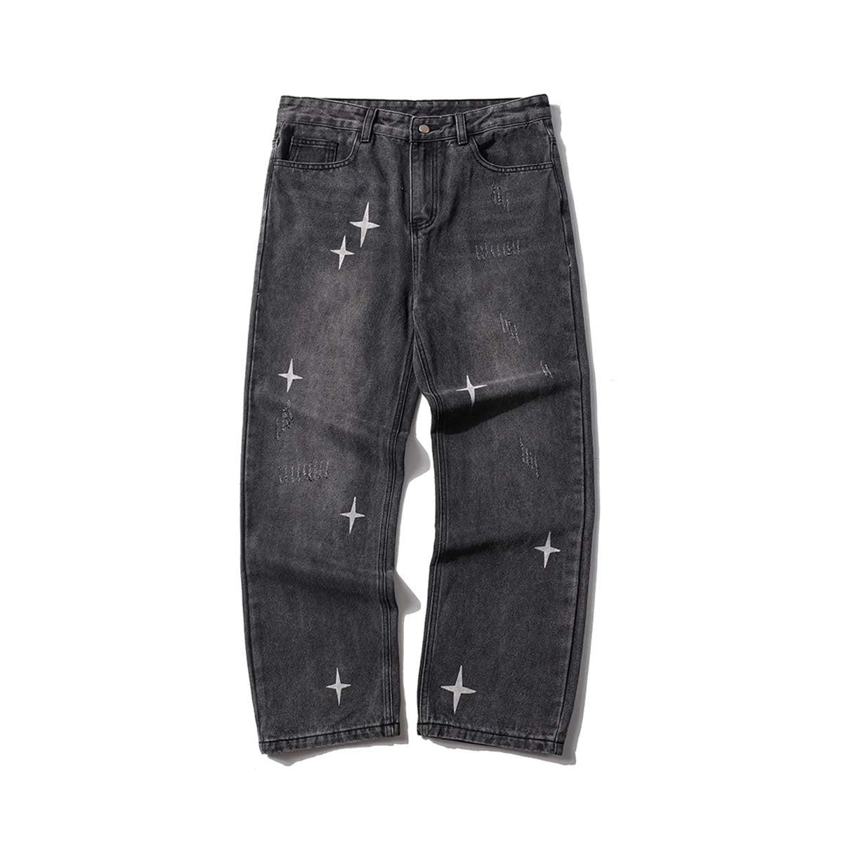 Shredded Raw Jeans