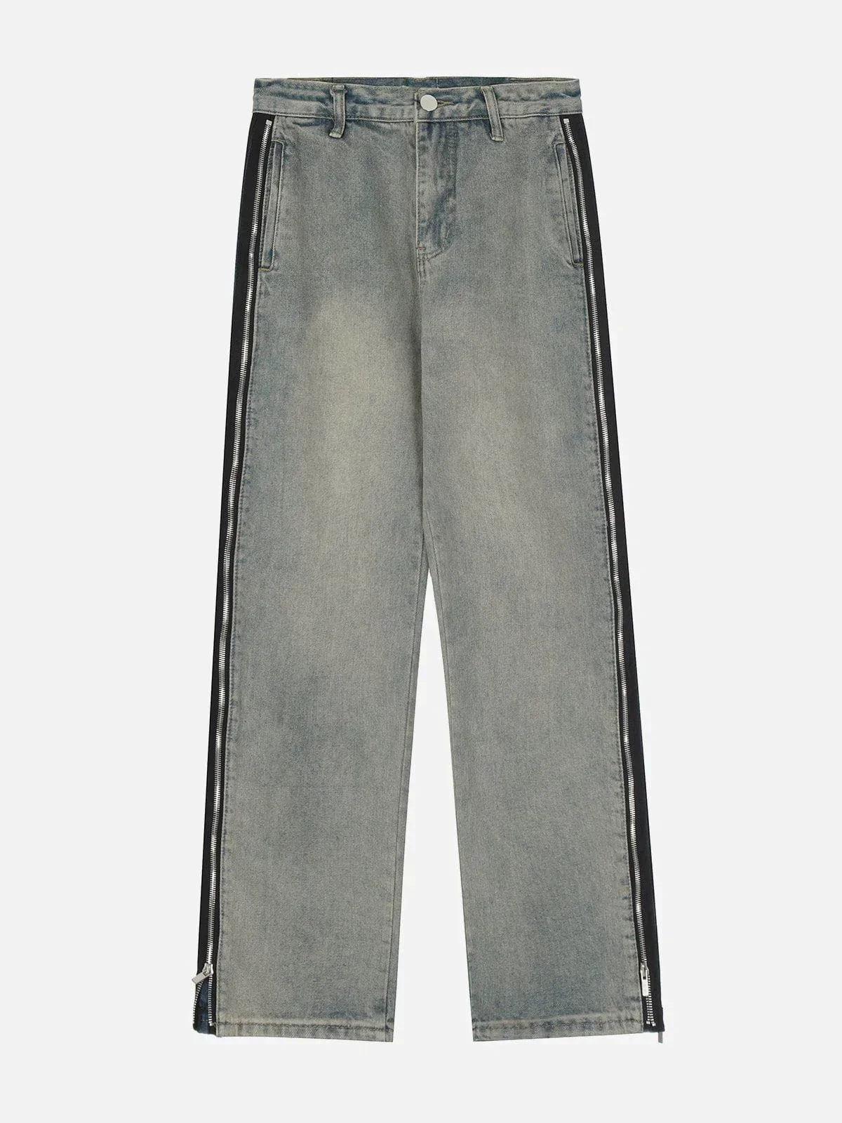Side ZIP UP Jeans