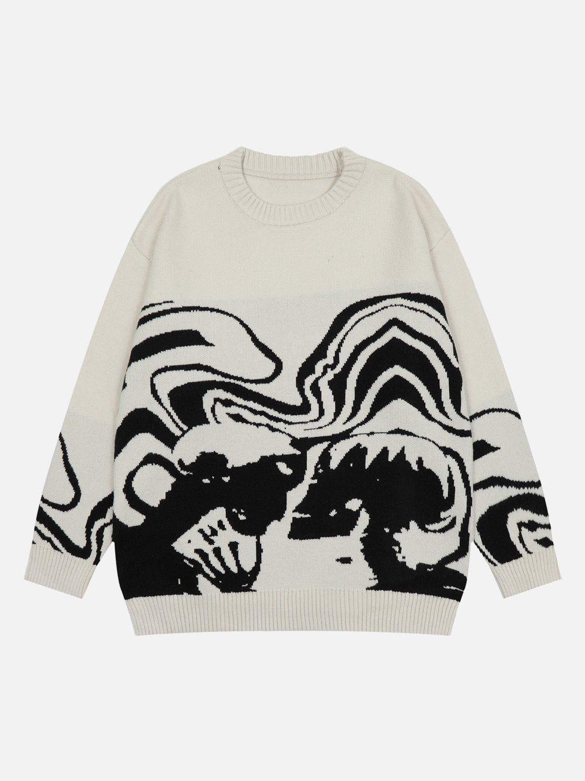 Skeleton Portrait Sweater