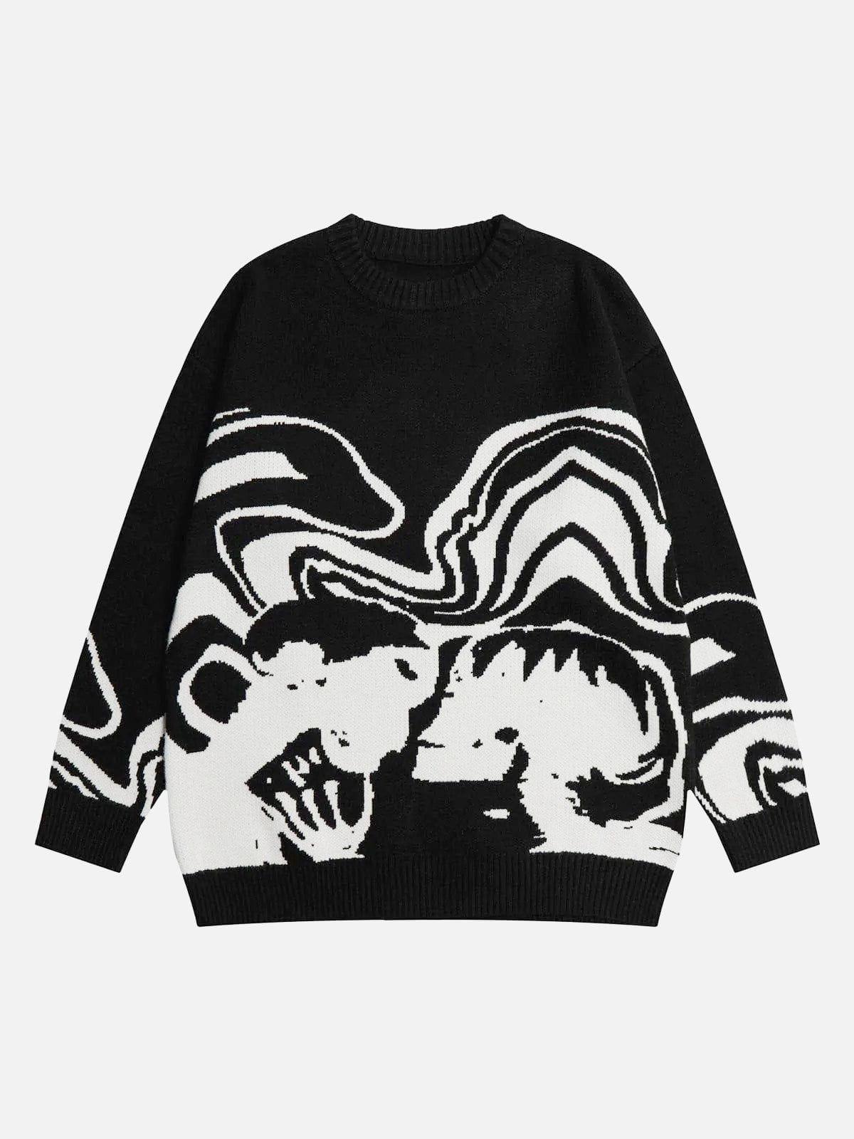 Skeleton Portrait Sweater