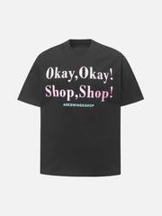Slogan Graphic T-Shirt