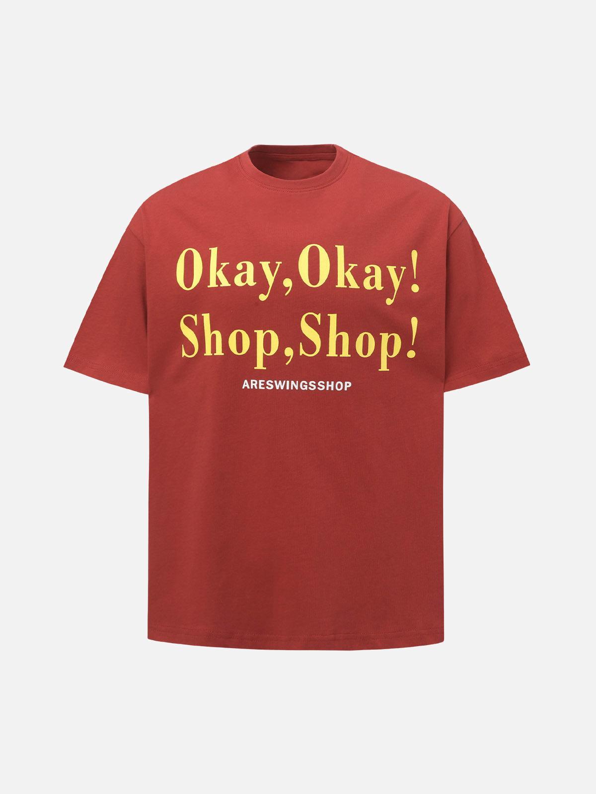 Slogan Graphic T-Shirt