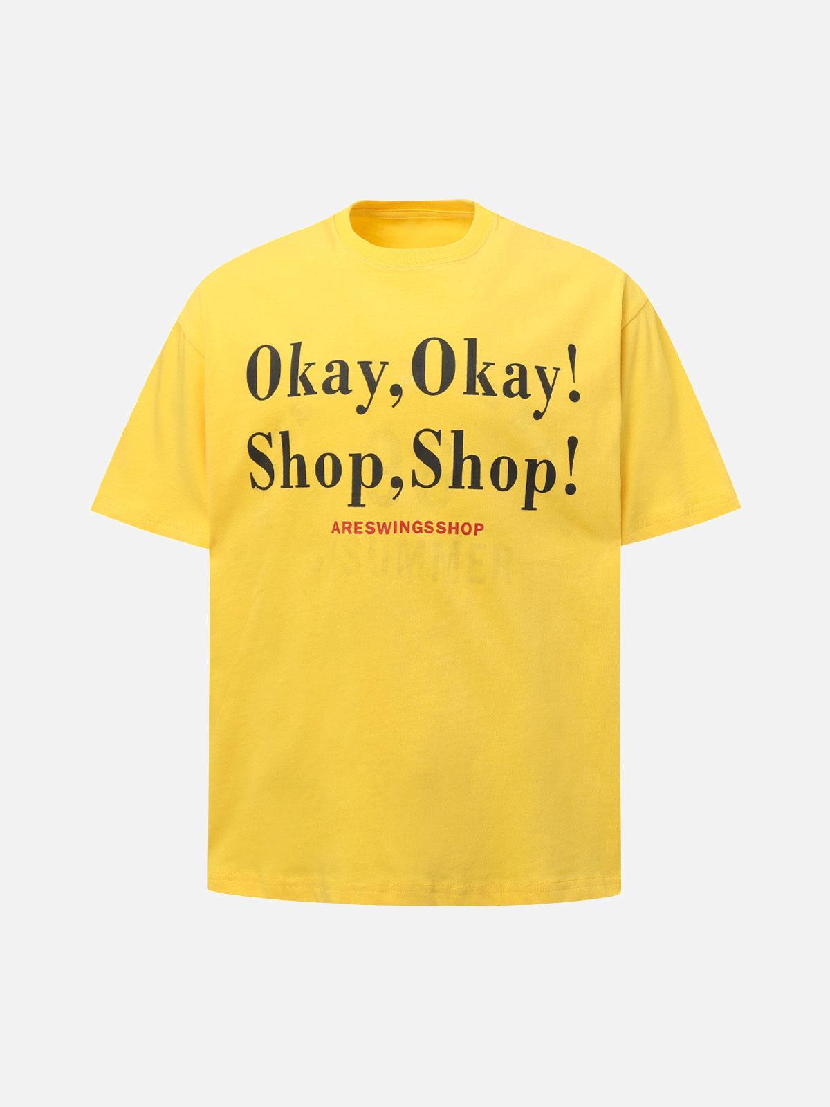 Slogan Graphic T-Shirt