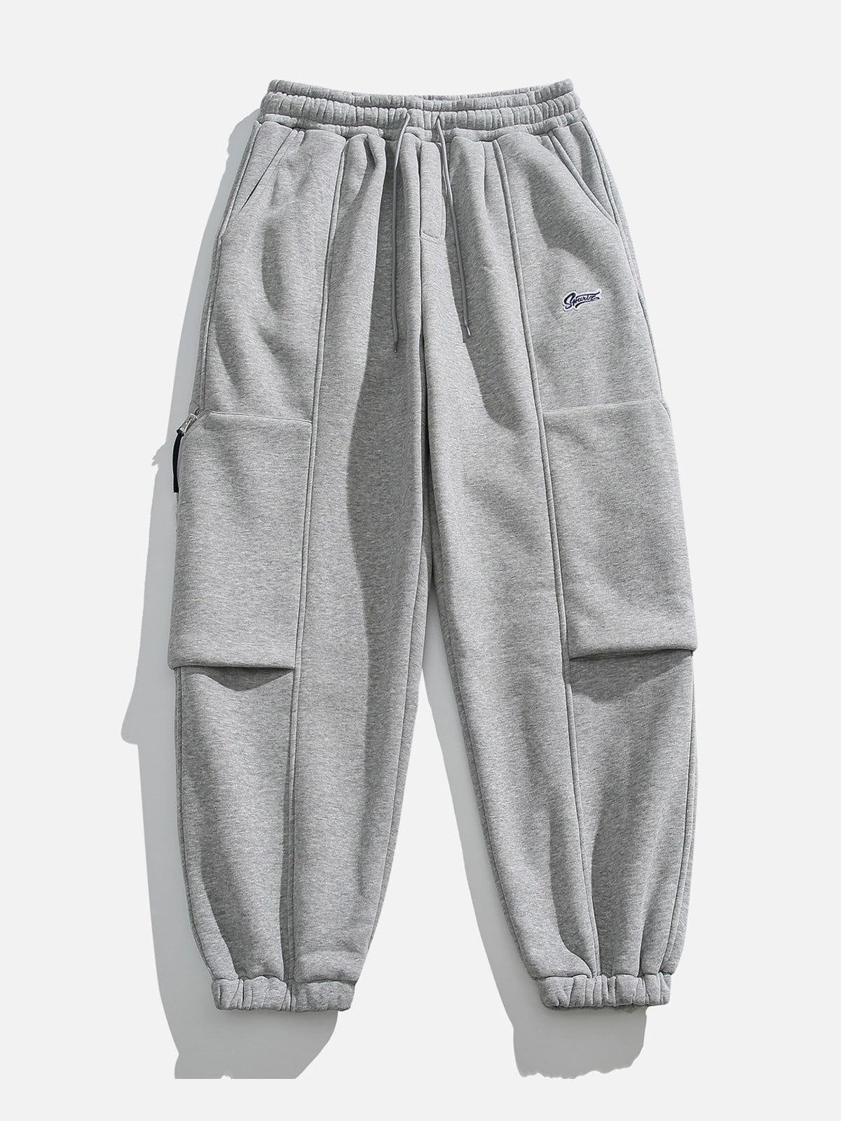 Solid Big Pocket Joggers