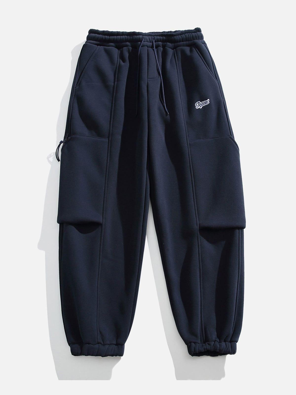 Solid Big Pocket Joggers