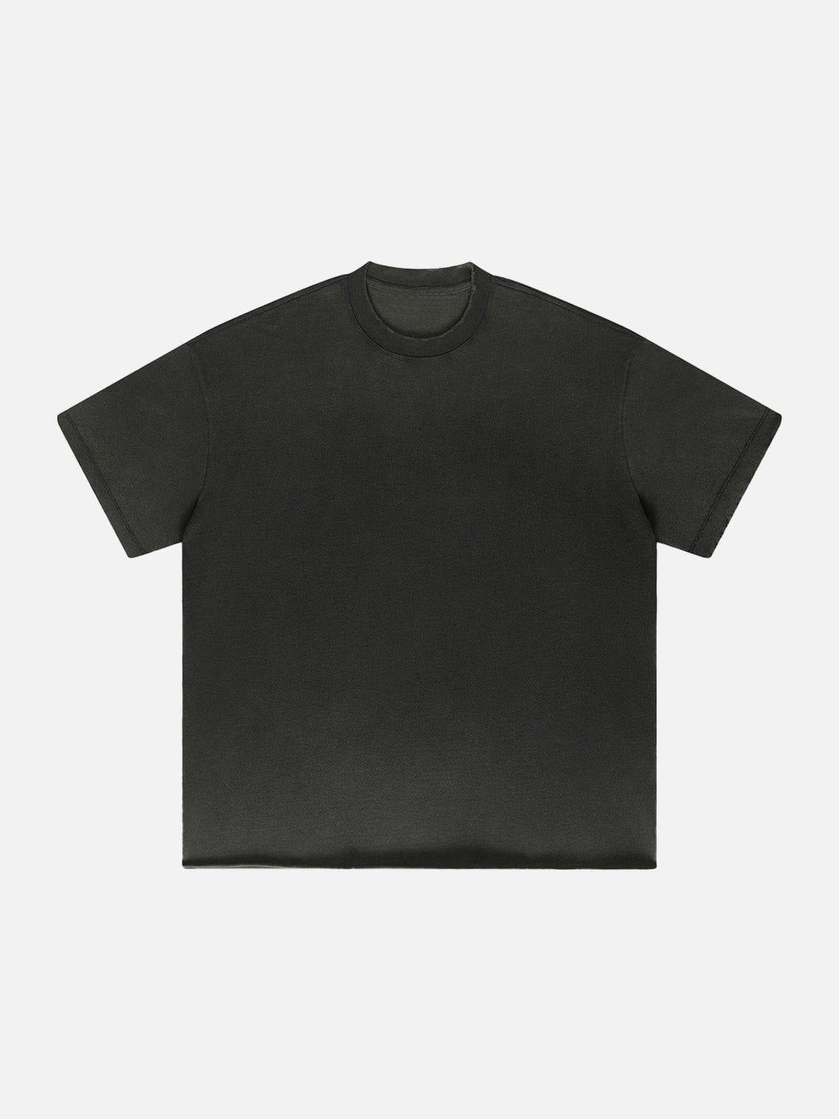 Solid Color Pullover Tee