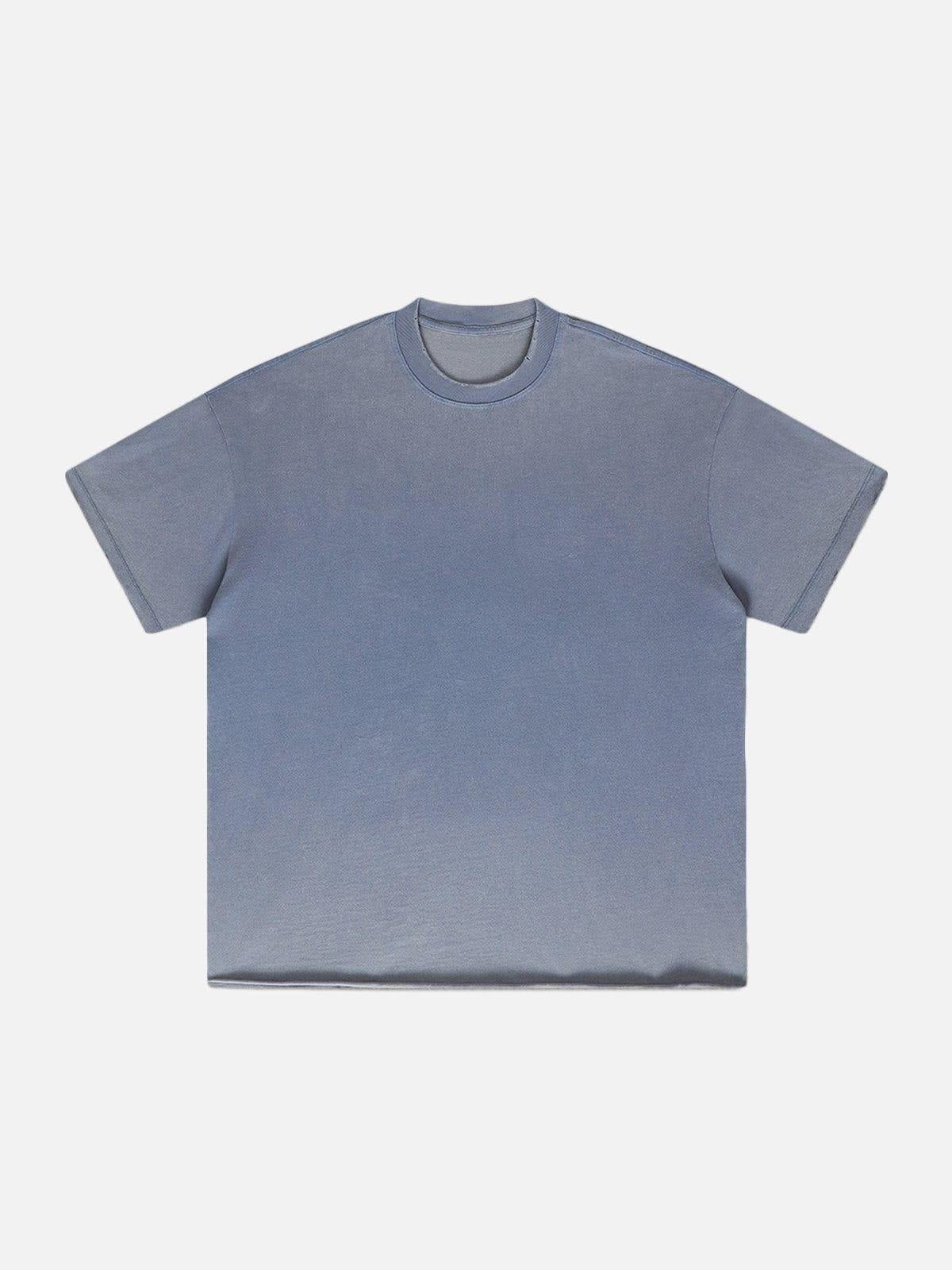 Solid Color Pullover Tee