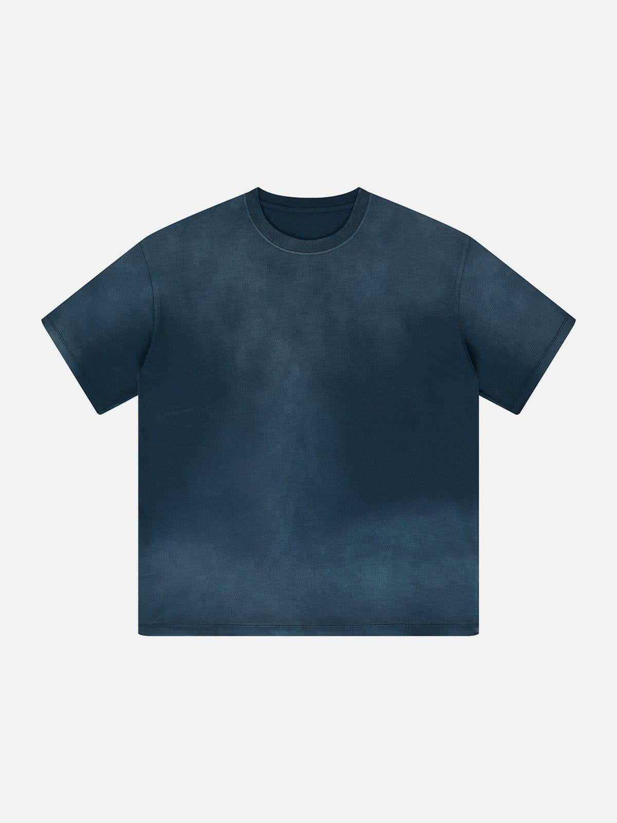 Solid Washed Cotton Tee