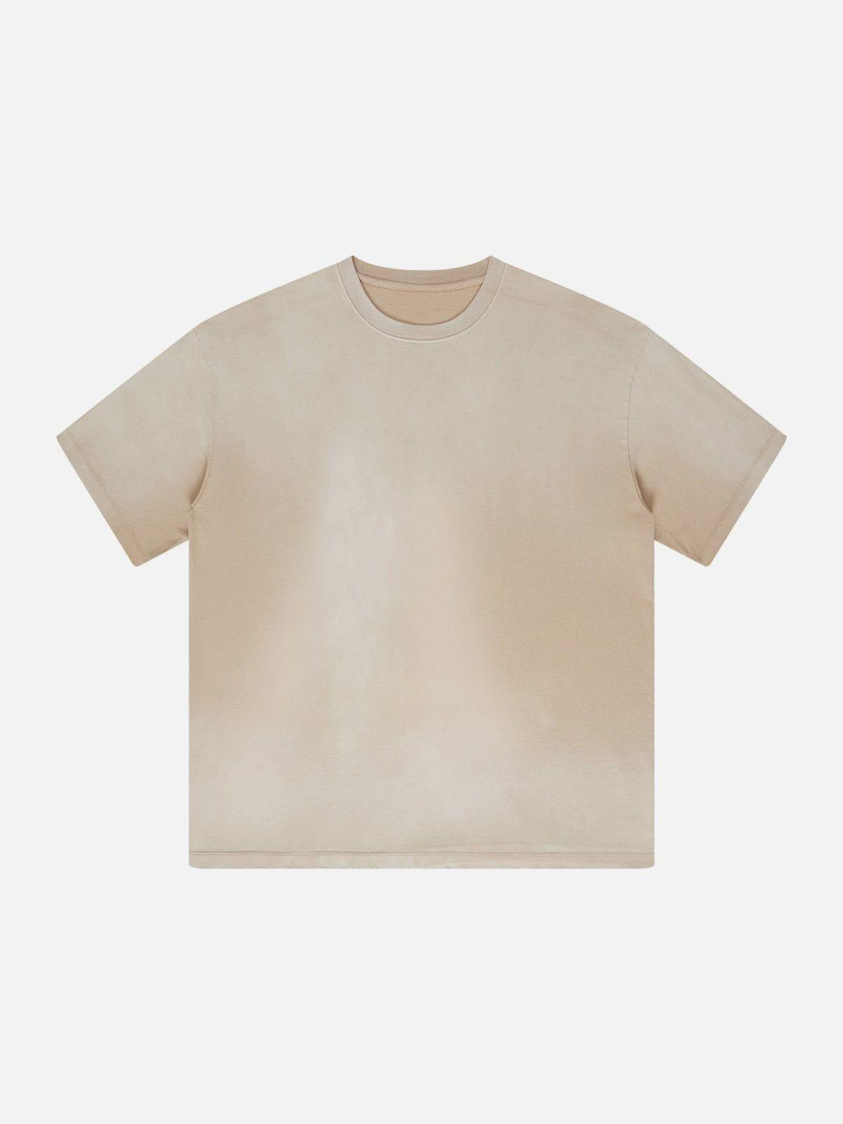 Solid Washed Cotton Tee