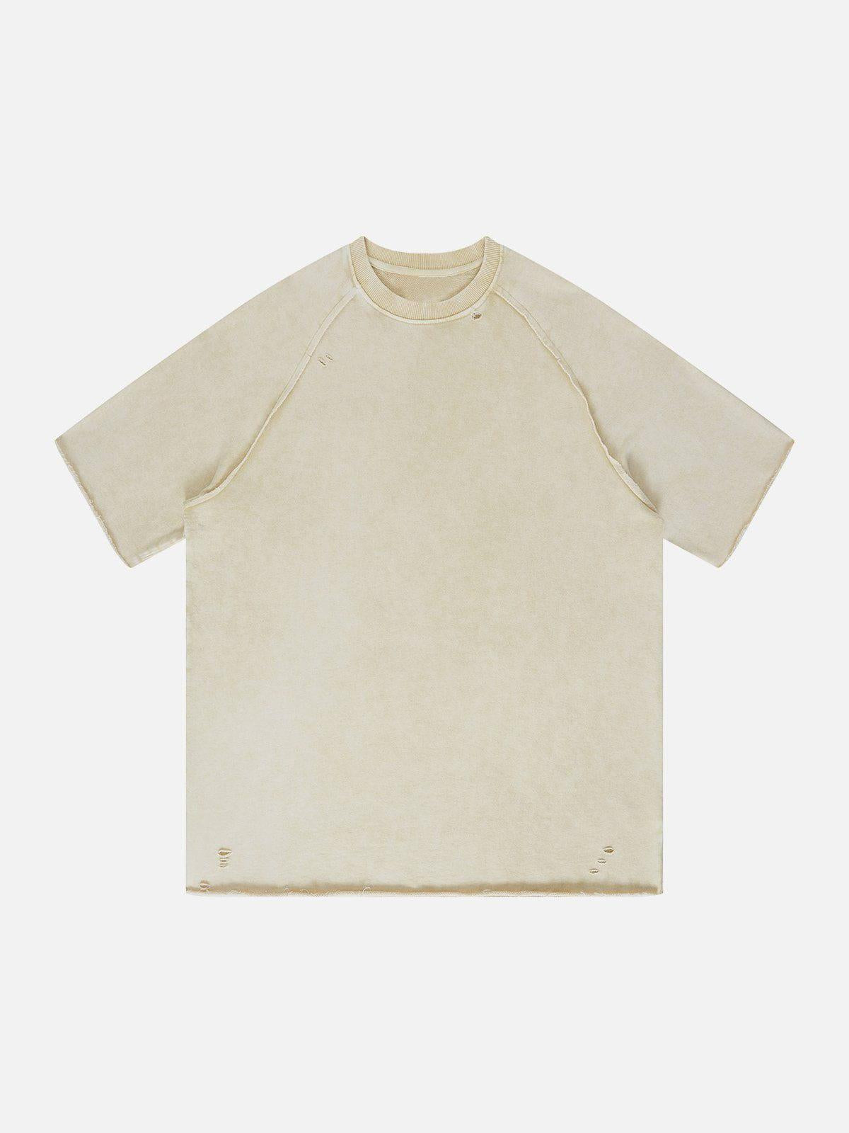Solid Washed Essential Tee
