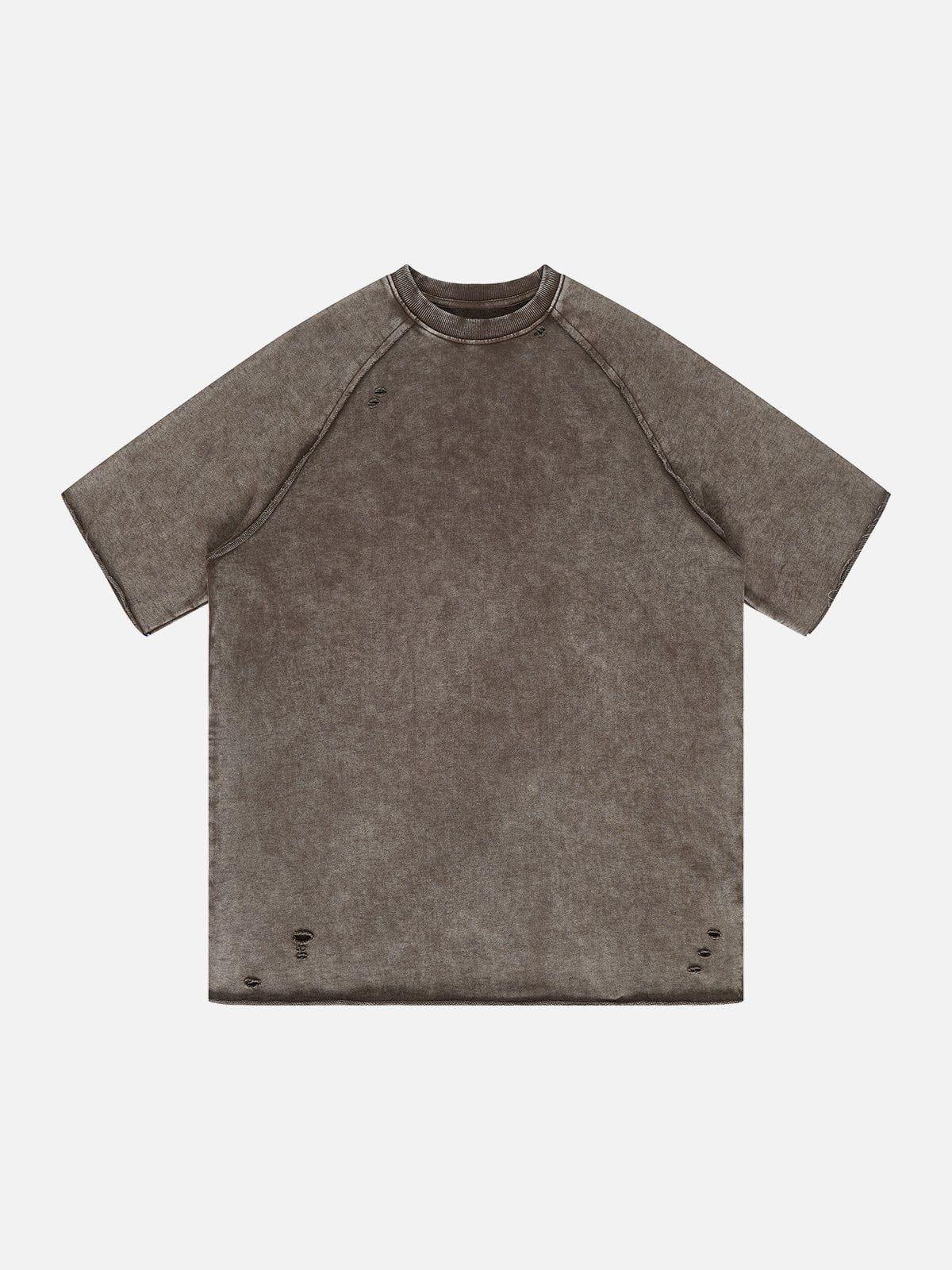 Solid Washed Essential Tee