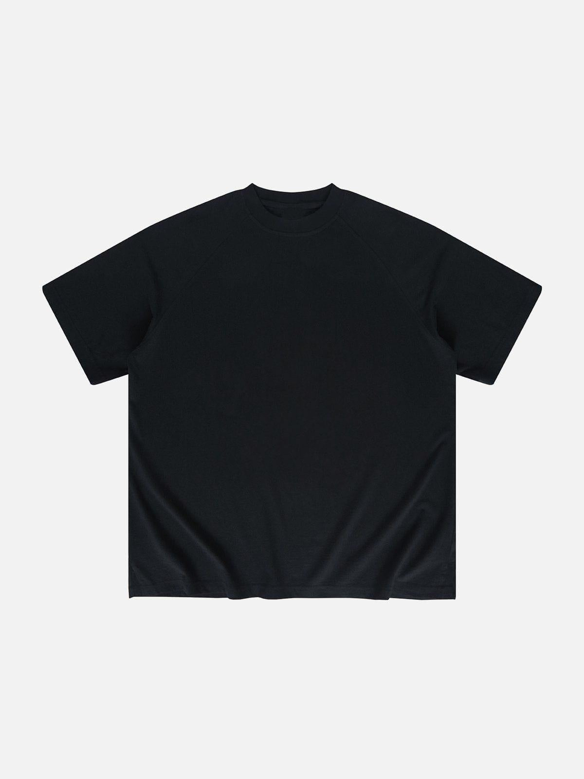 Solid Washed Essential Cotton Tee