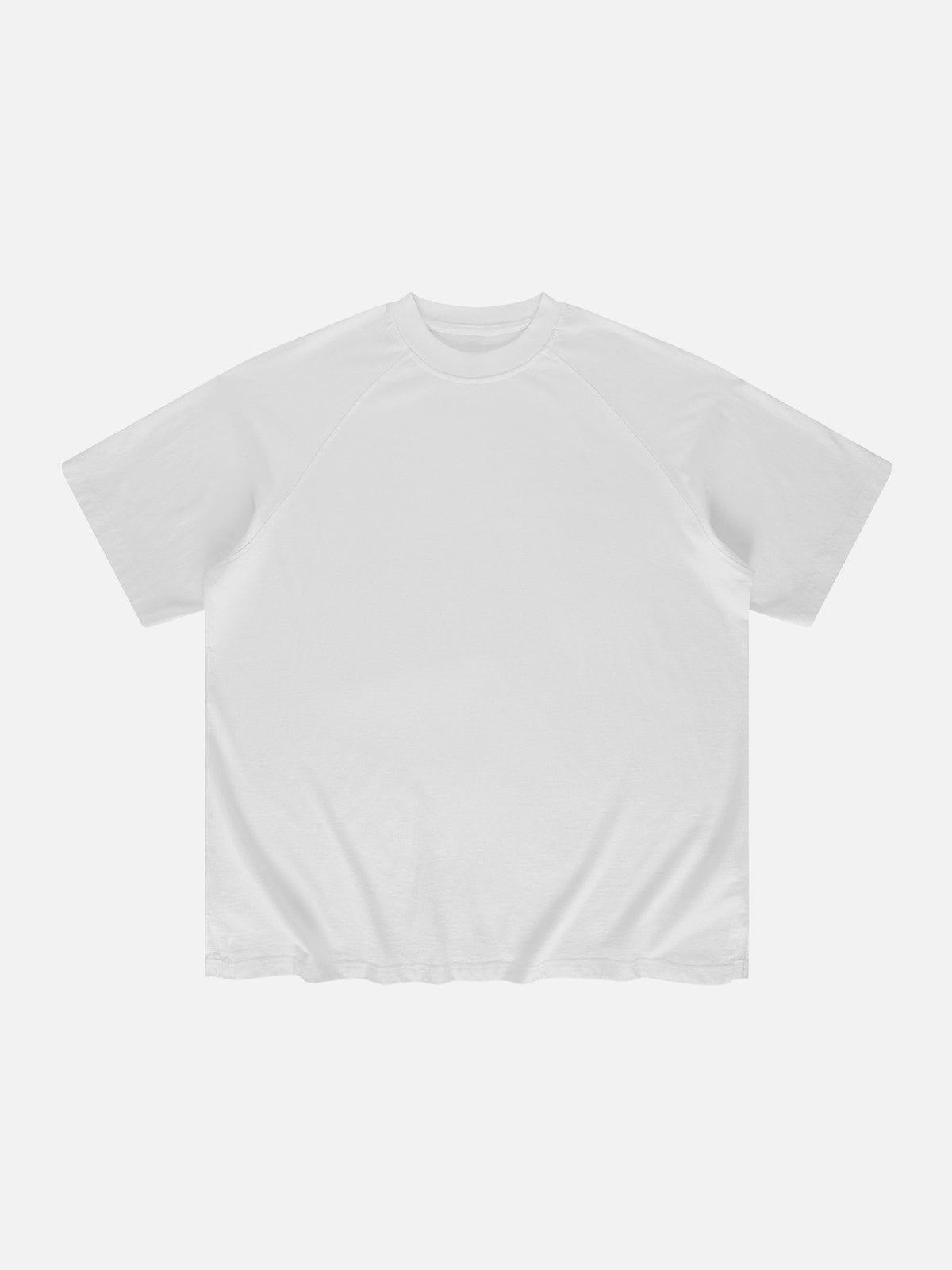 Solid Washed Essential Cotton Tee