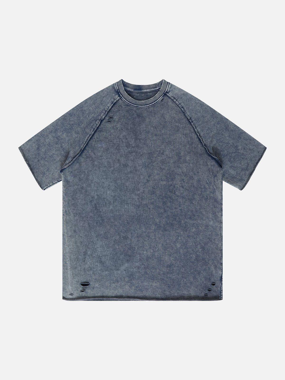 Solid Washed Essential Tee