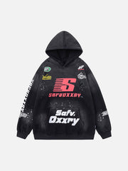 Speed Graphic Washed Racing Hoodie