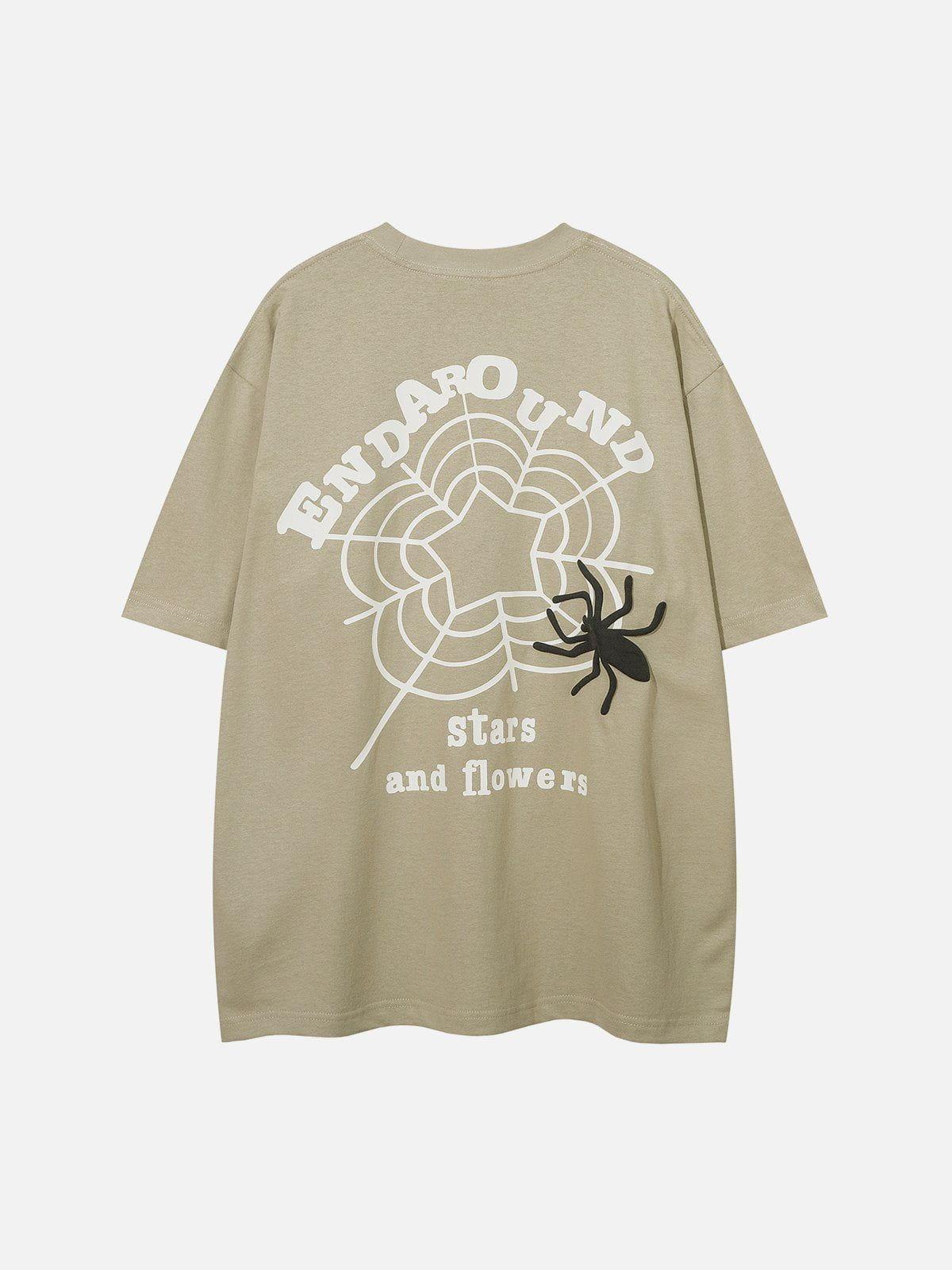 Spider Foam Print Tee