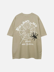 Spider Foam Print Tee