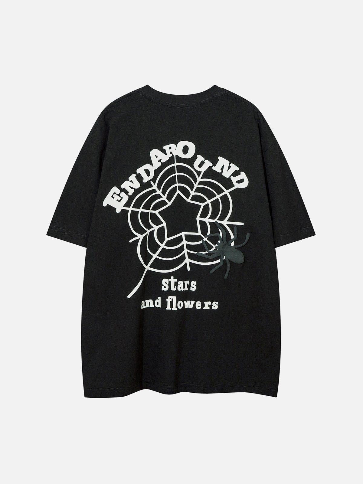 Spider Foam Print Tee