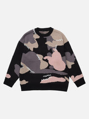 Splicing Abstraction Graphic Sweater