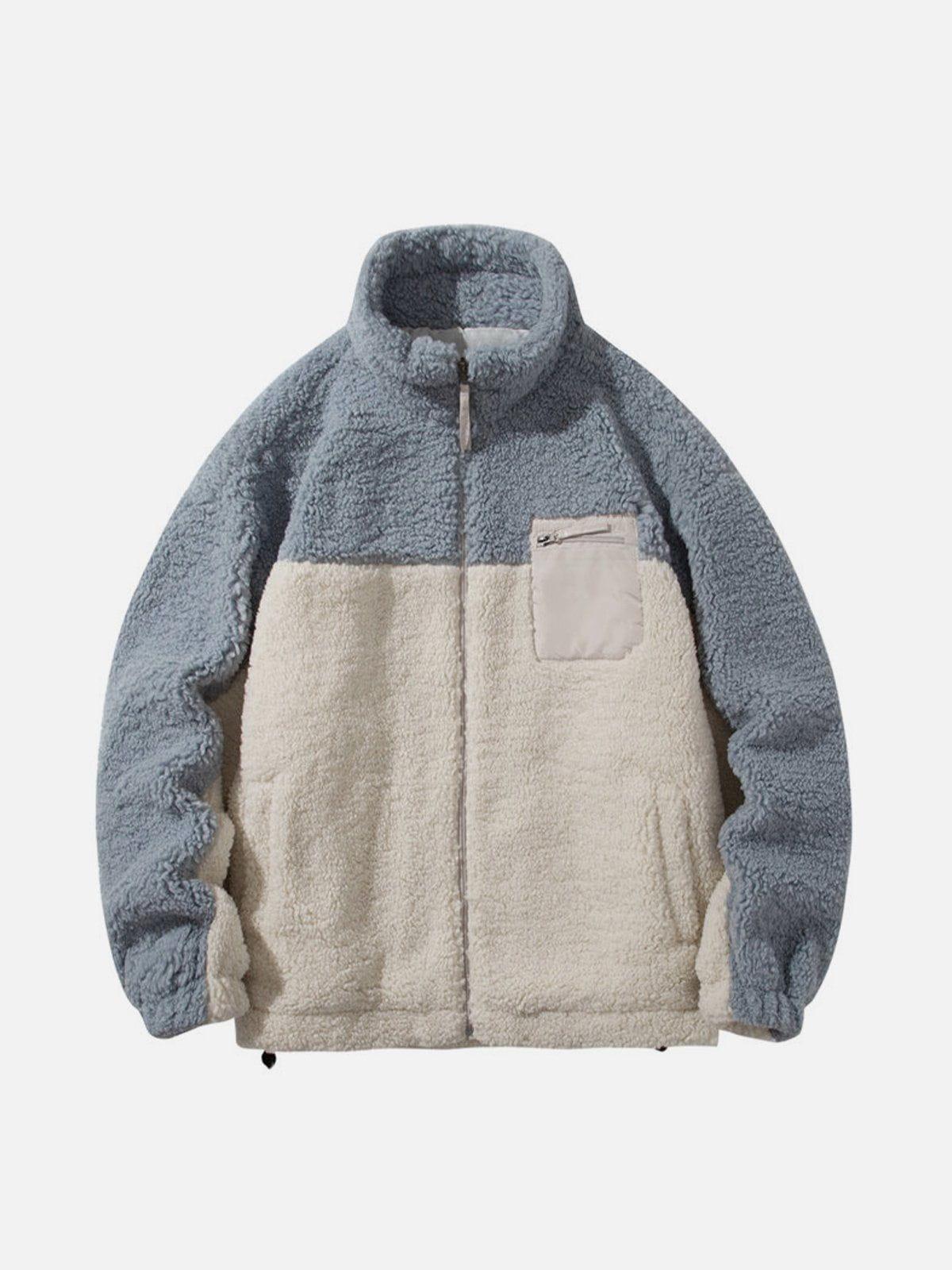 Splicing Sherpa Winter Coat