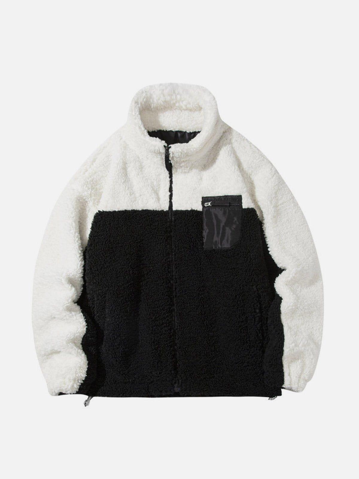 Splicing Sherpa Winter Coat