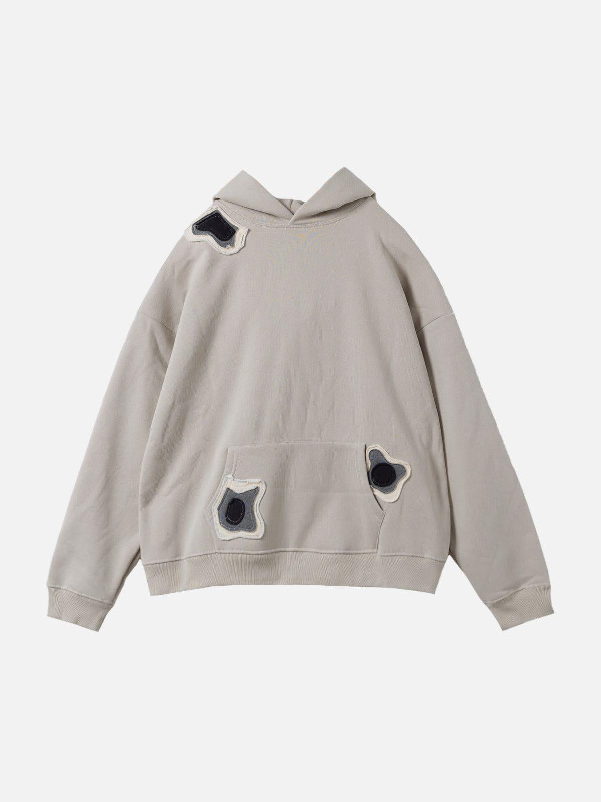 Spot Patchwork Hoodie