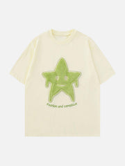 Star Embroidery Tee