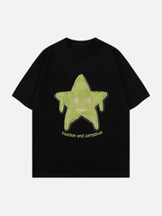 Star Embroidery Tee