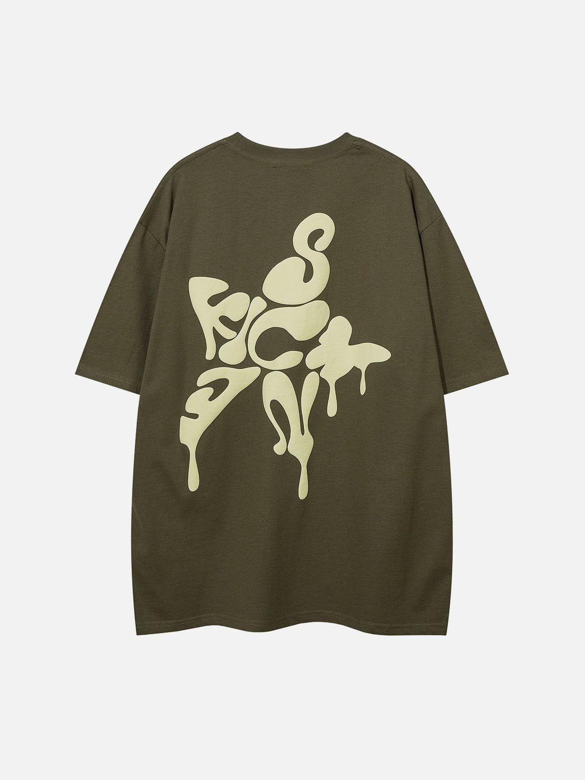 Star Foam Print Tee
