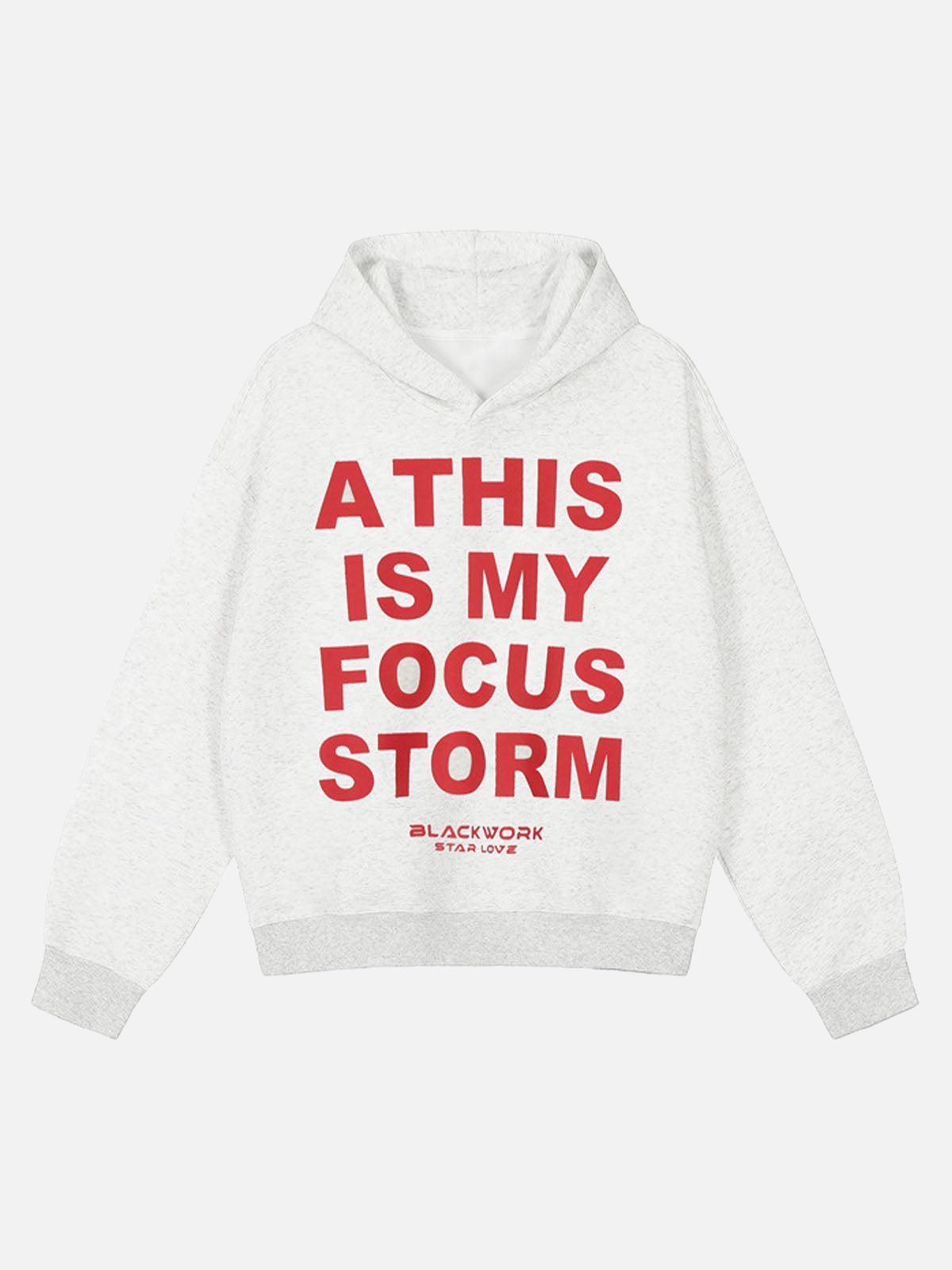 Star Love Printed Hoodie