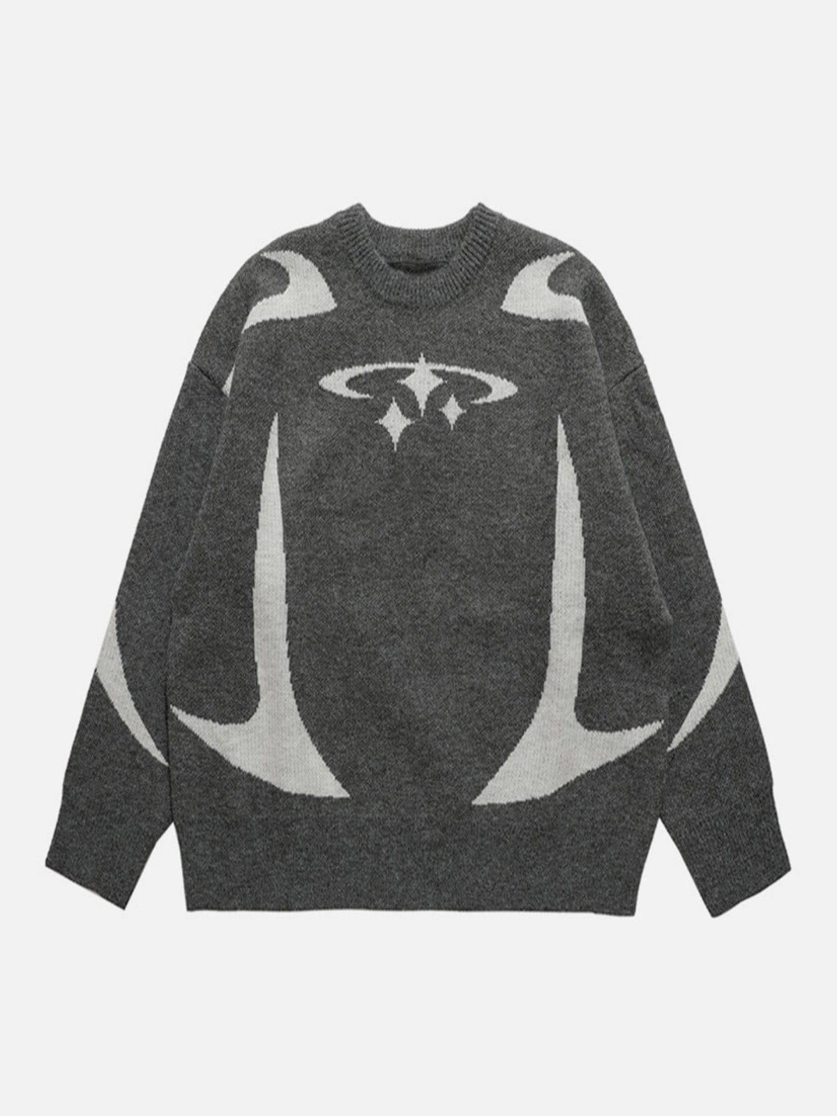Star Pattern Sweater