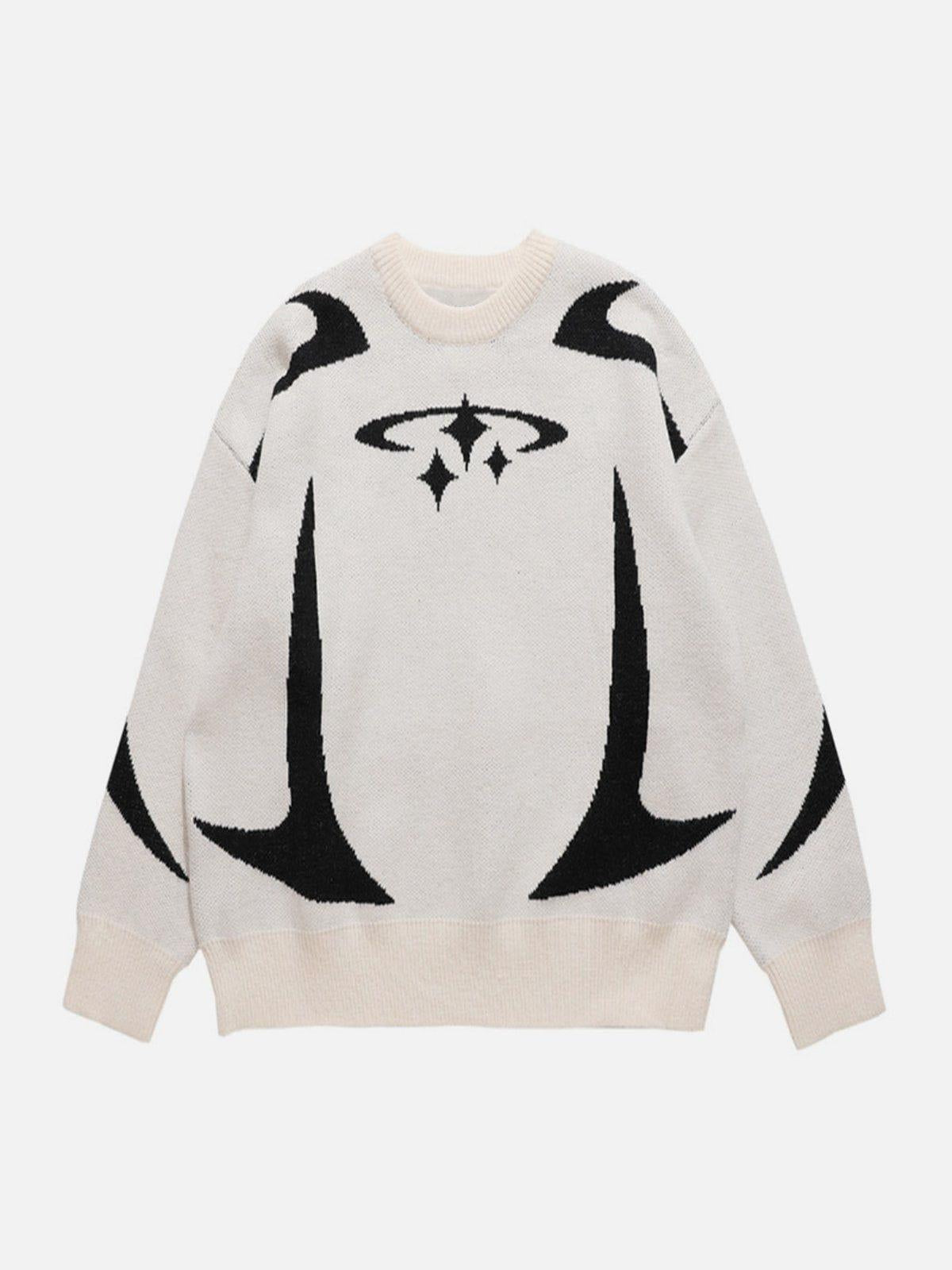 Star Pattern Sweater