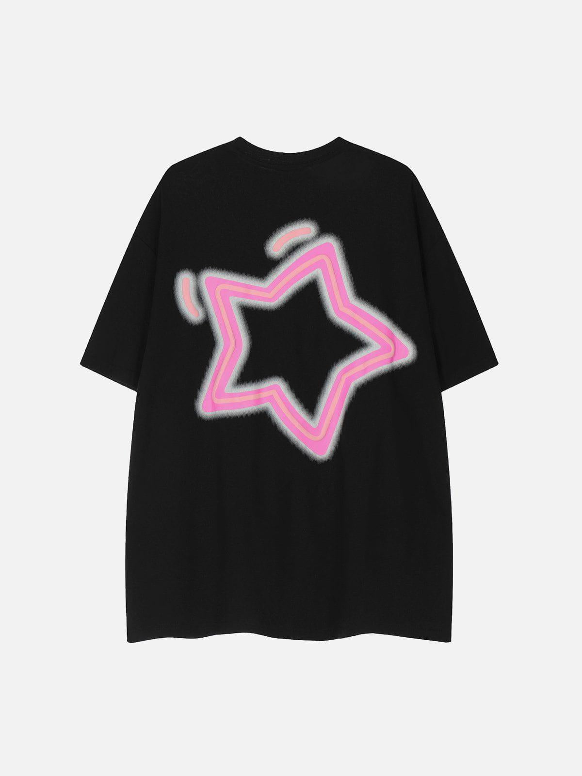 Star Print Tee