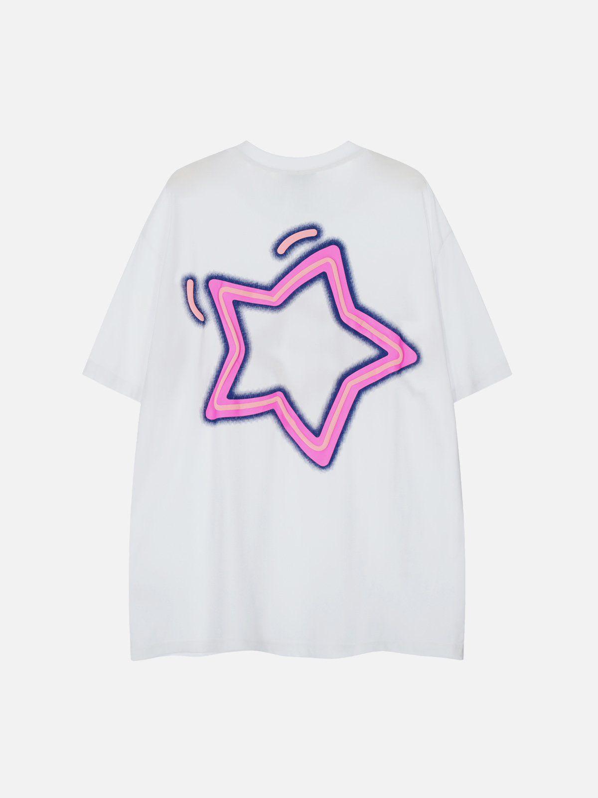 Star Print Tee